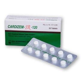 CARDIOZINE SR 60MG