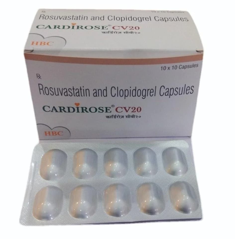 CARDIROSE 20MG TAB