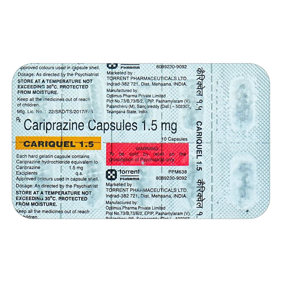 CARIQUEL 1.5 CAP 10S