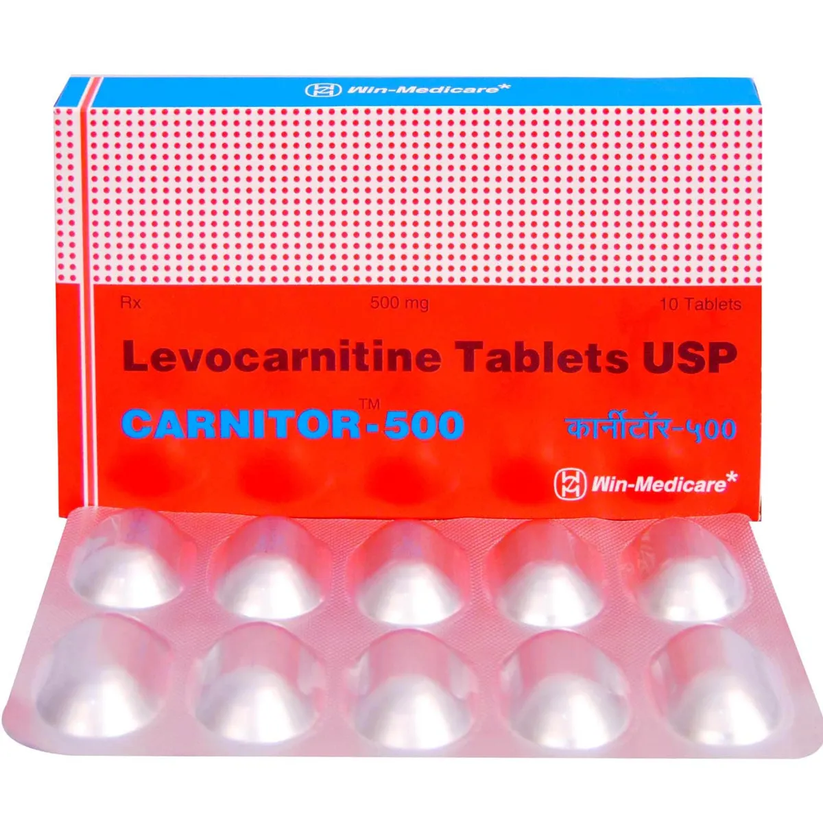 CARNITOR 500MG TAB 10`S
