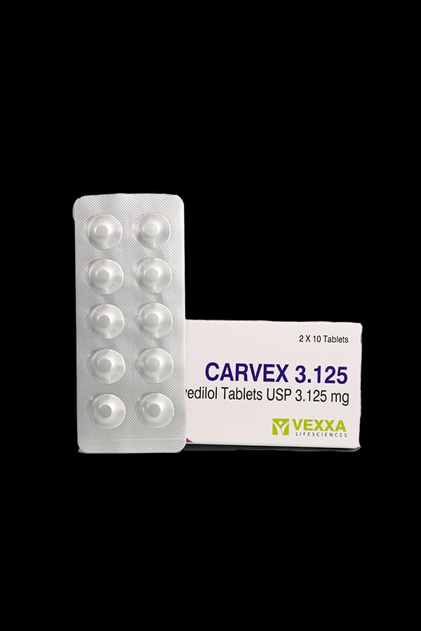 Carvedka 3.125 Tab