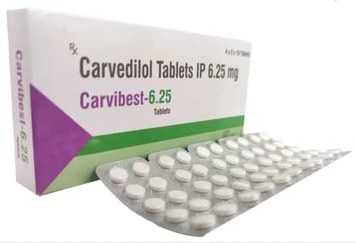 CARVERISE 6.25MG TAB