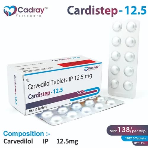 CARVIDIAC-12.5MG TAB