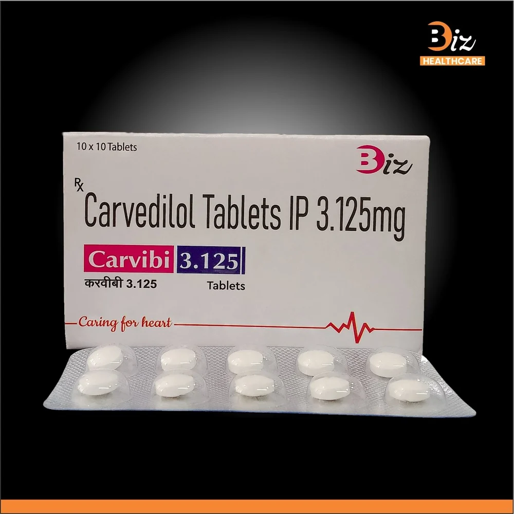 CARVIDIAC-3.125MG TAB 10S