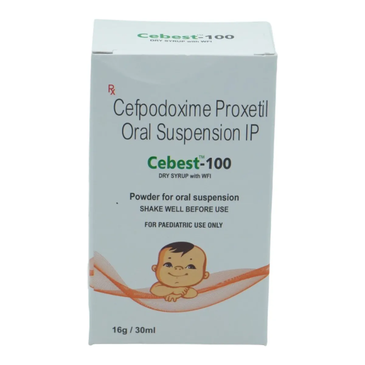 CEBEST 100MG DRY SYP