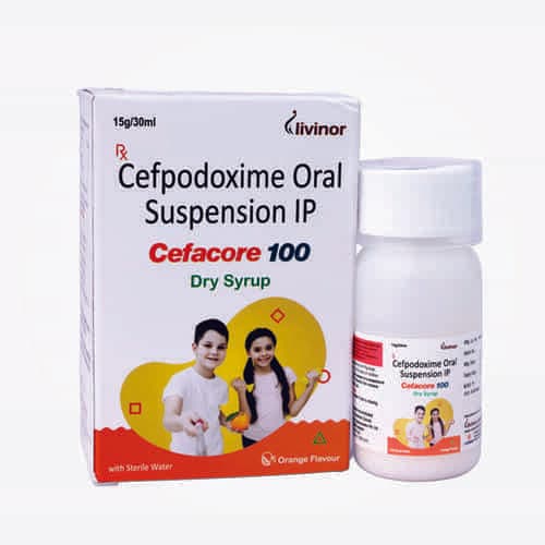 CEFACORE 100MG SYP