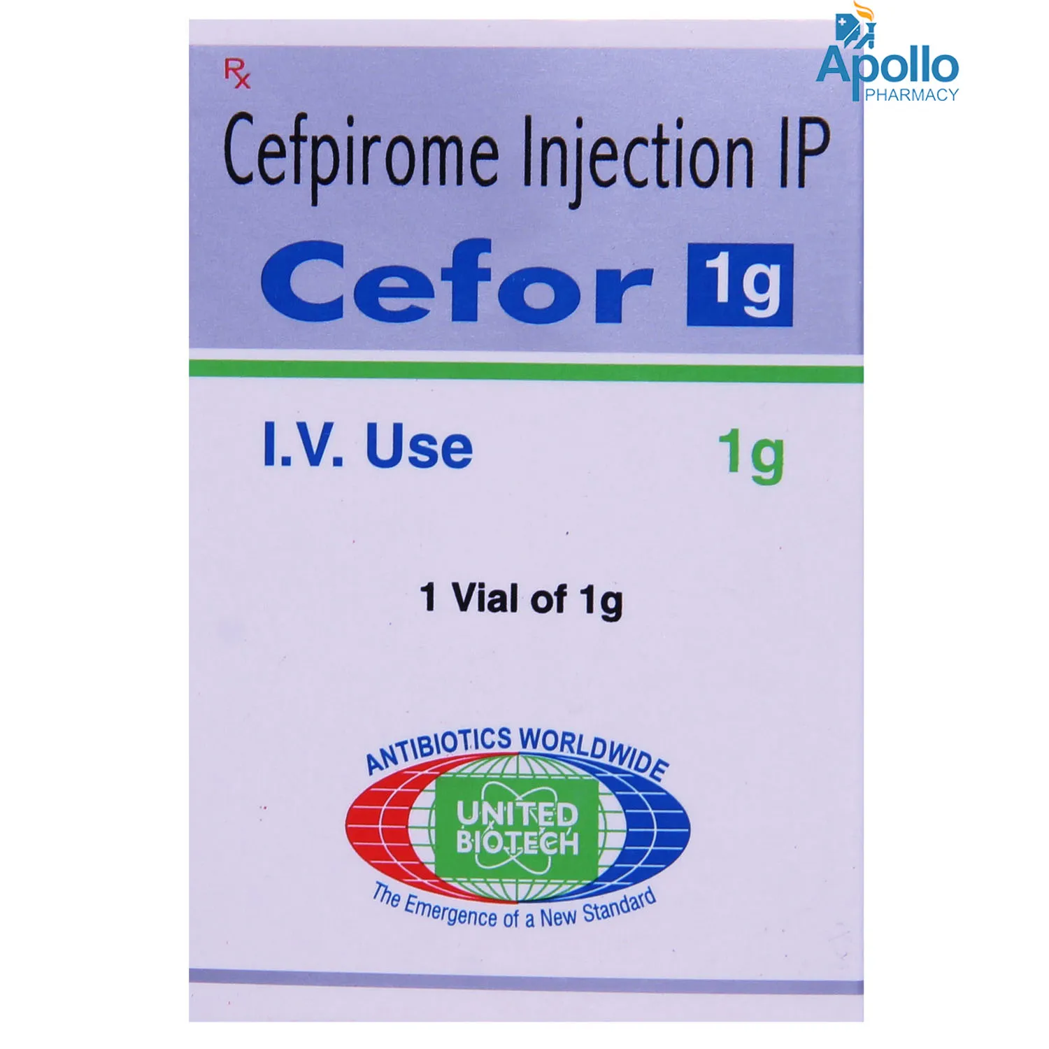 CEFORAZ 1GM INJ VIAL