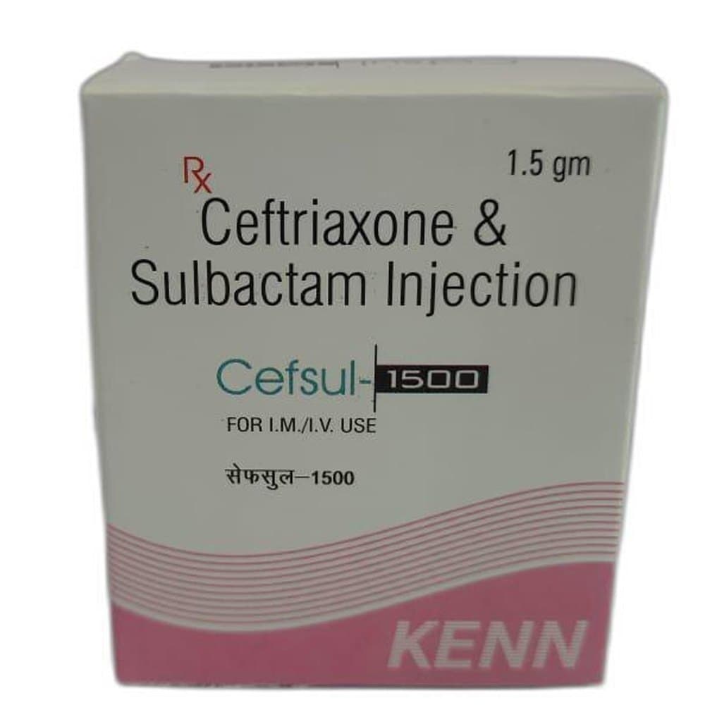 CEFOSUL 1.5 INJECTION
