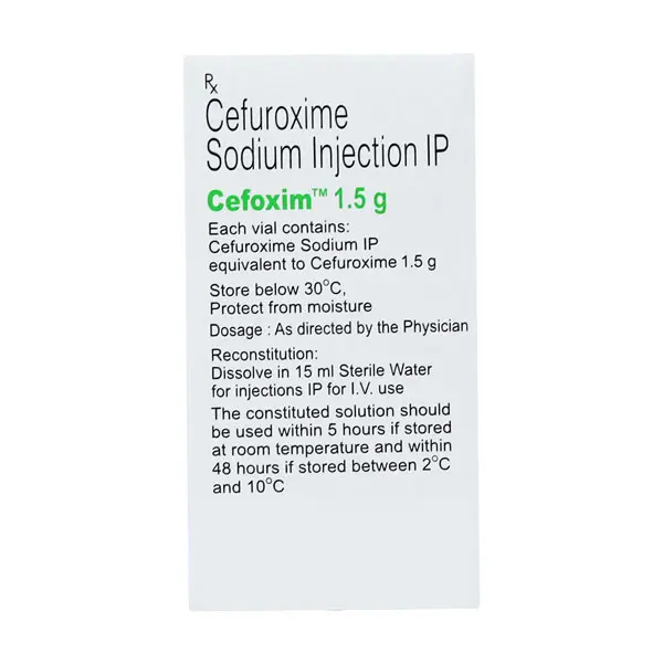 CEFOXIM 1.5GM INJ
