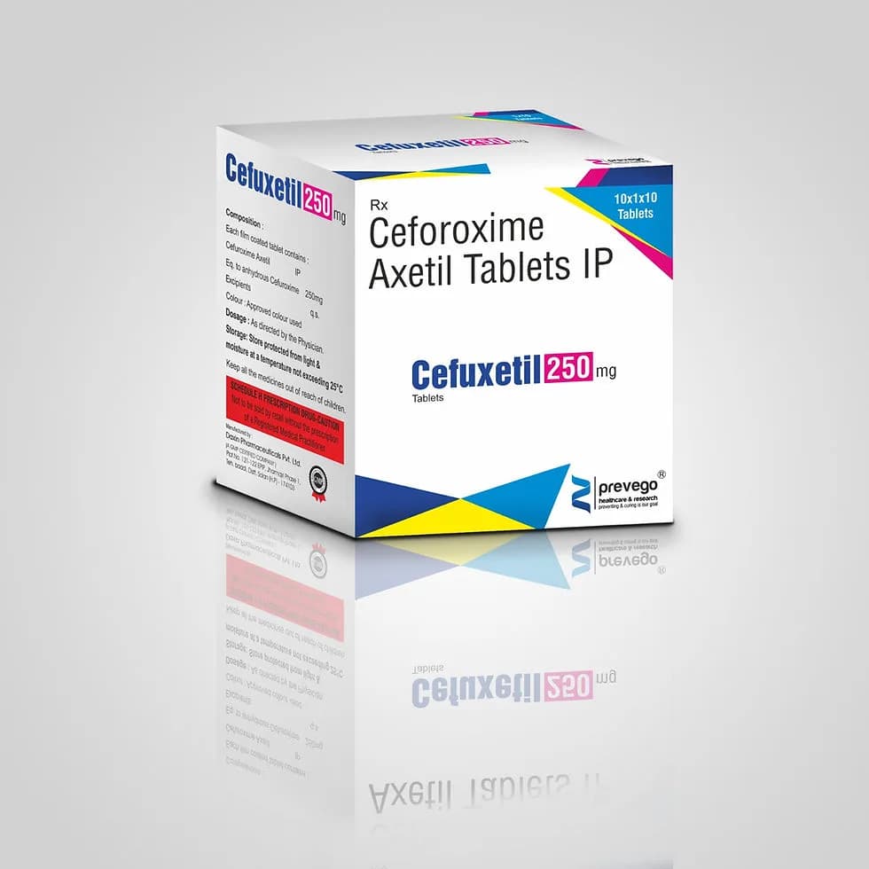 Cefuxetil 250 mg Tablet