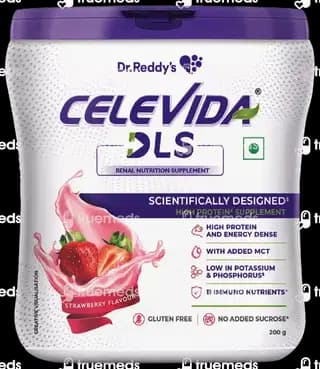 CELEVIDA DLS STRAWBERRY POWDER