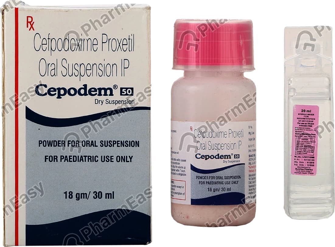 CEPODEM 50MG SUS 30ML