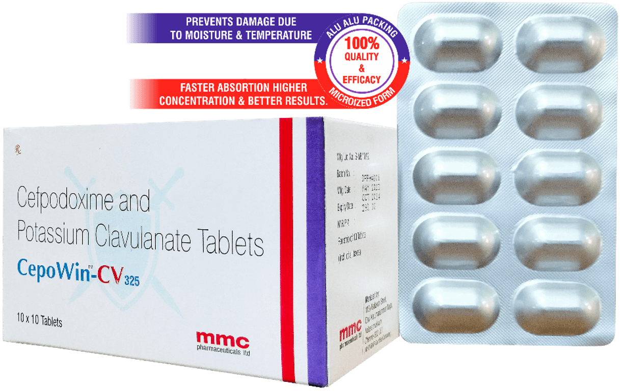 CEPOWIN -CV 325MG TAB