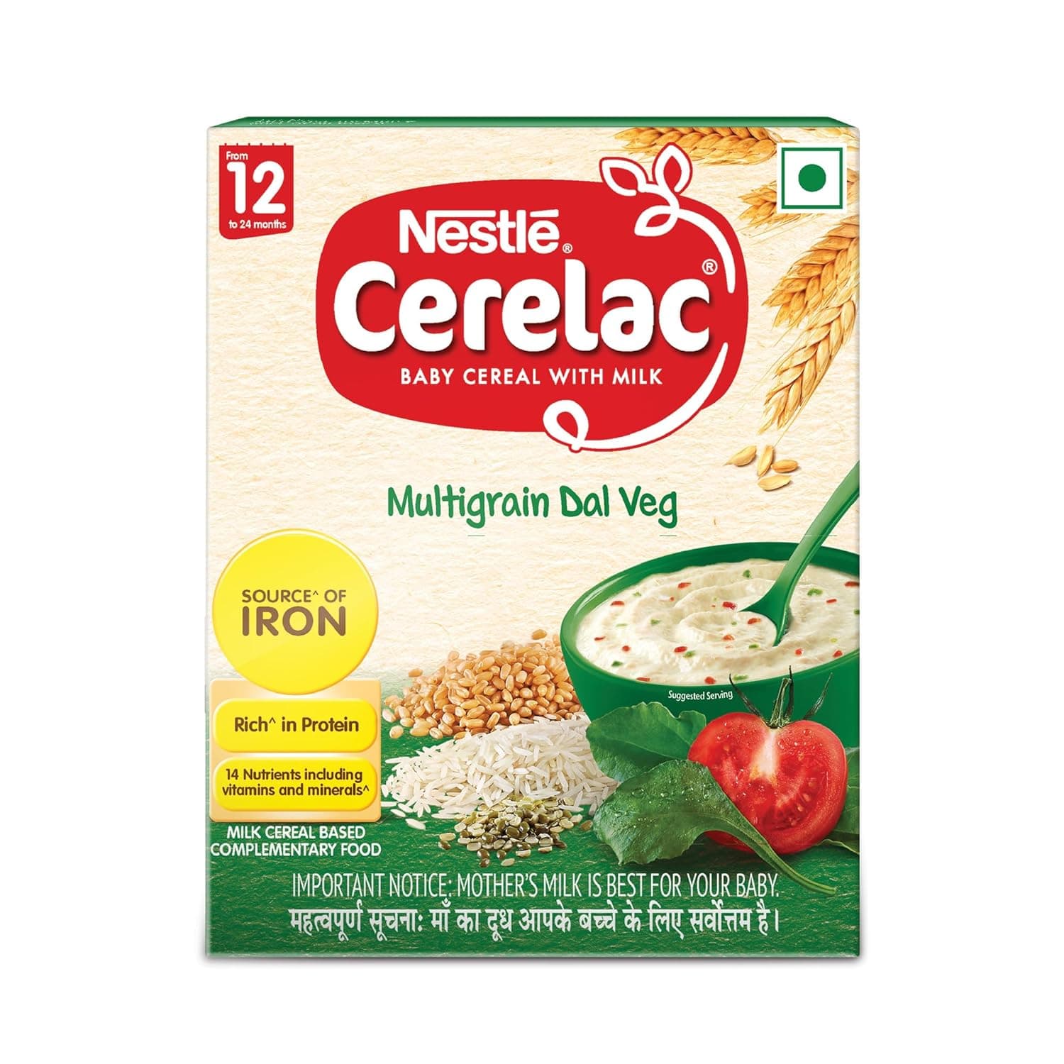 Cerelac Multigrain Dal Veg (12 To 24)
