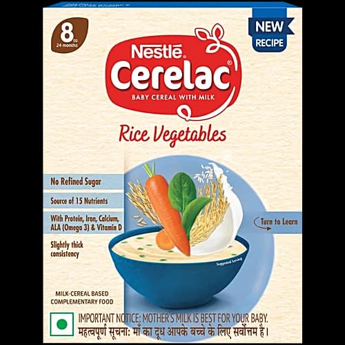 Cerelac Rice Vegetables (8 To 24m)