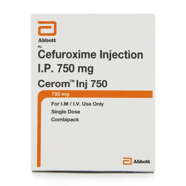 CEROM INJ 750MG