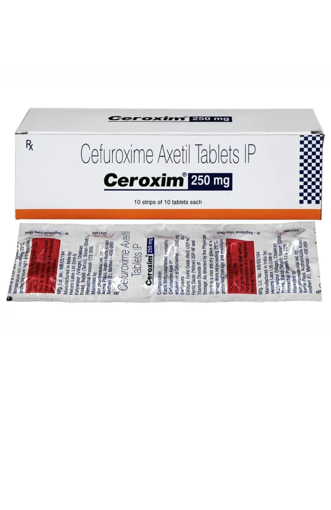 CEROXIM 250MG TAB