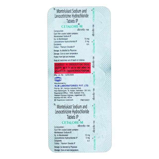 CETALORE-M TAB