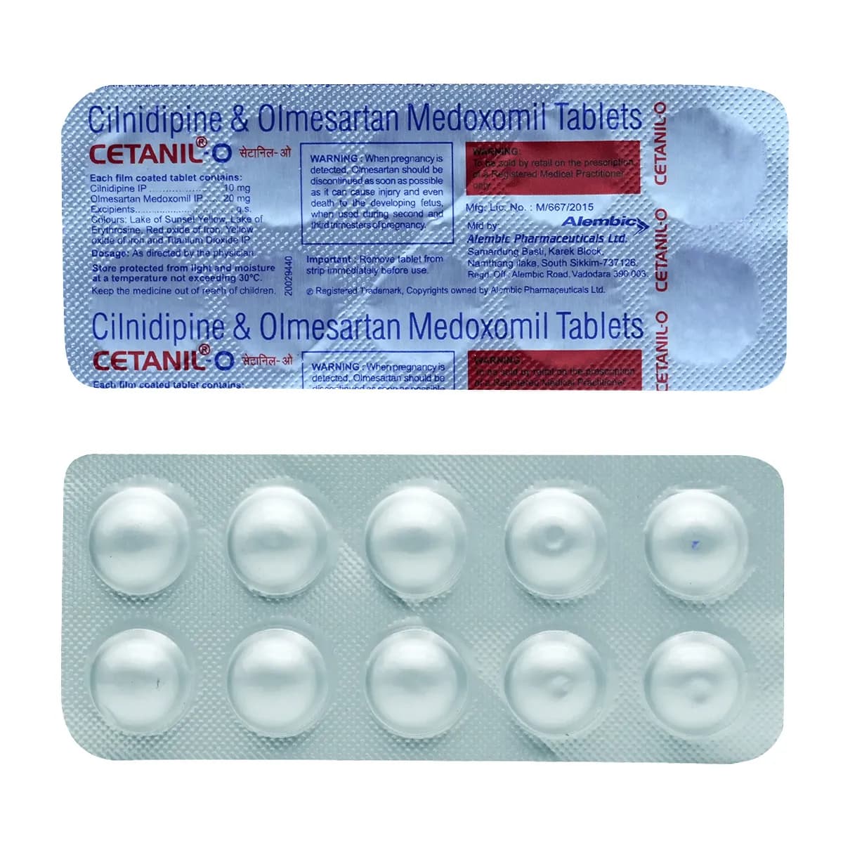 CETANIL O TAB