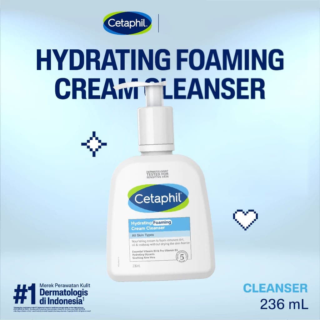 CETAPHIL HYD.FOAM. CREAM CLEANSER