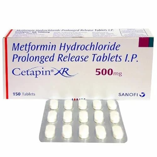 CETAPIN XR 500MG TAB