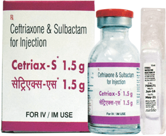 CETRIAX S 1.5G INJ