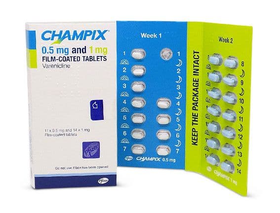 CHAMPIX 0.5MG&1MG 2x14`s