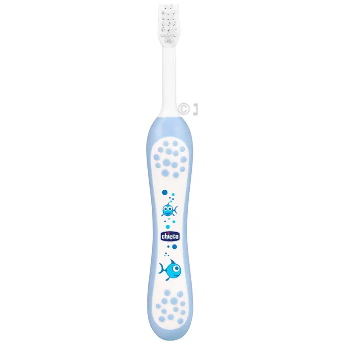 Chicco Kids Toothbrush Blue (6-36 Month)