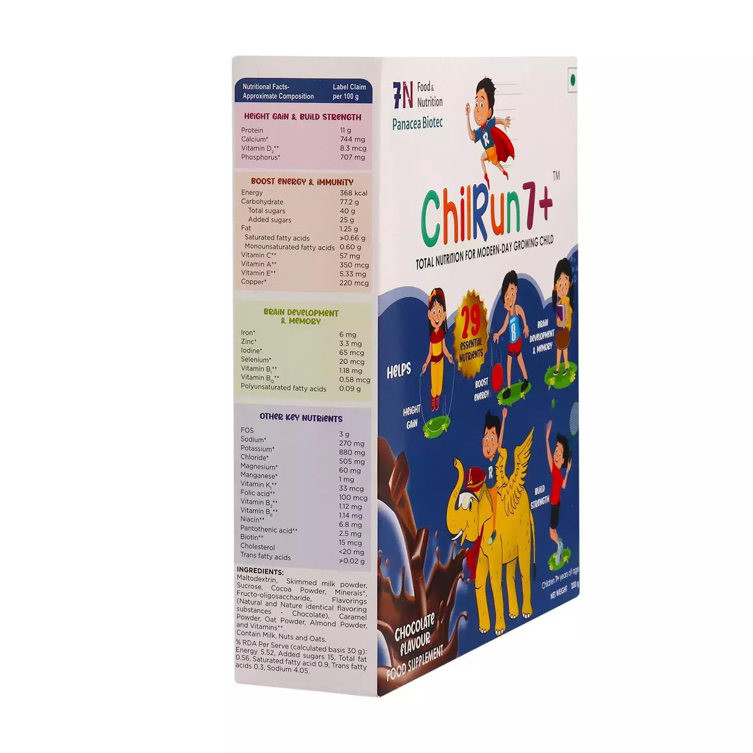 CHILRUN 7+ CHOCOLATE REFILL