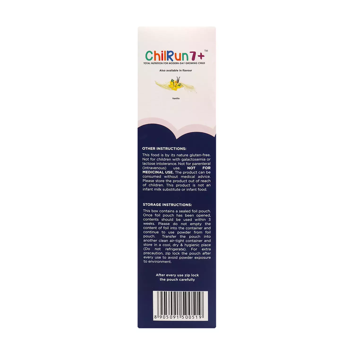 CHILRUN 7+ VANNILA REFILL