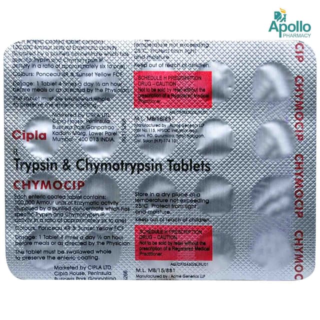 CHYMOCIP TAB