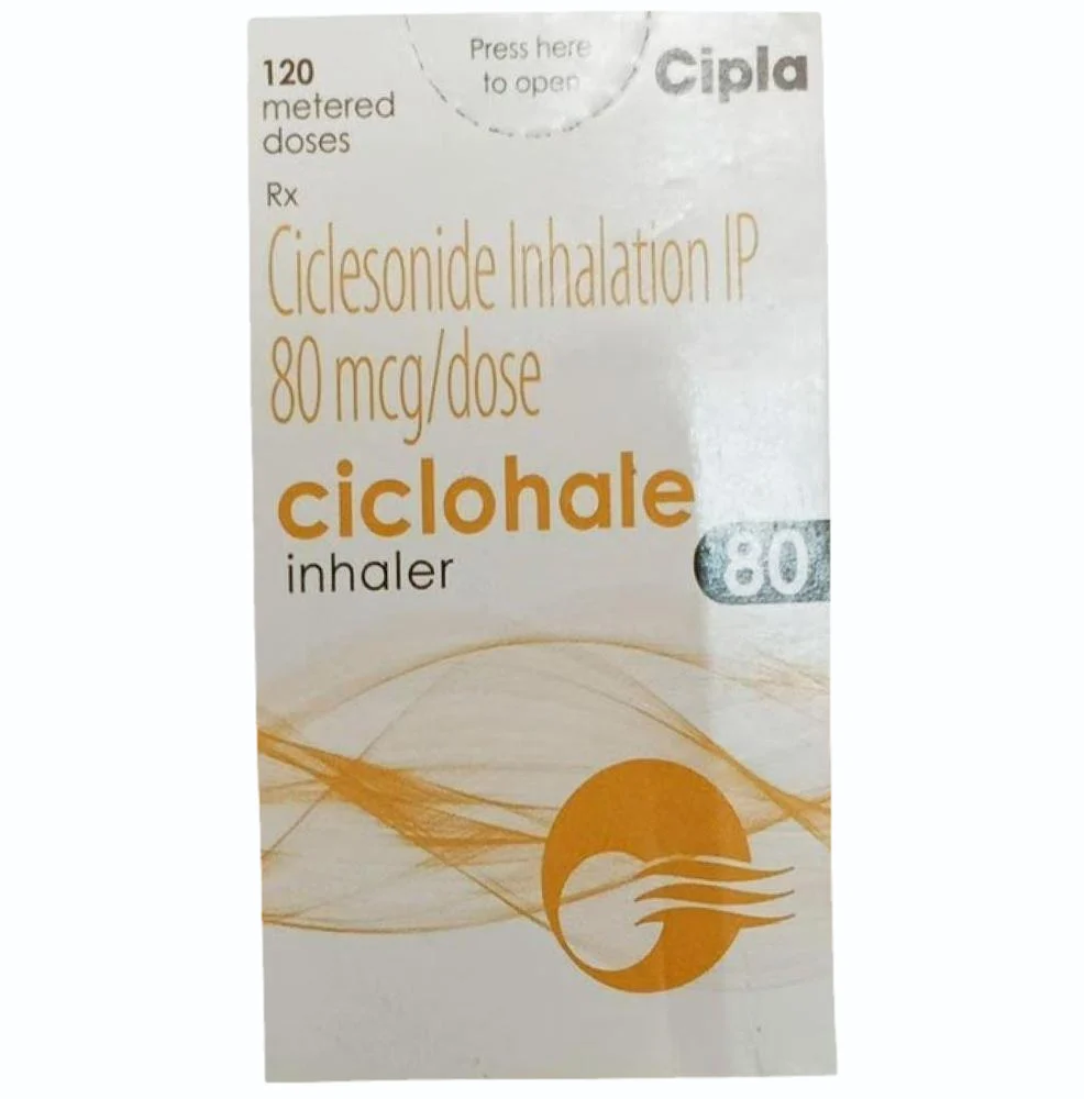 CICLOHALE 80MCG INHALER