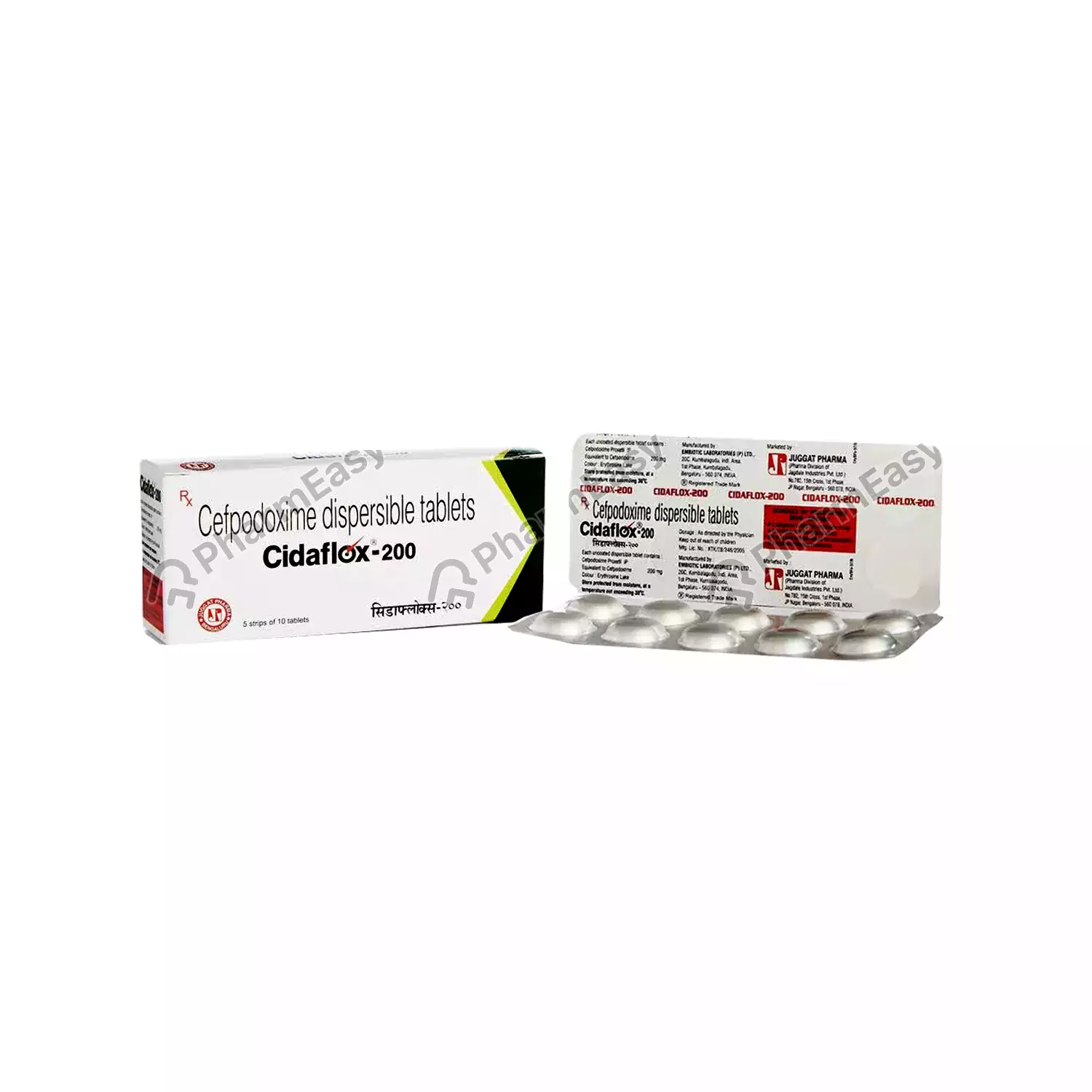 CIDAFLOX 200DT TAB