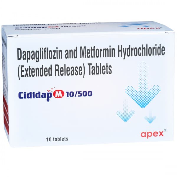 CIDIDAP-M 500 TAB