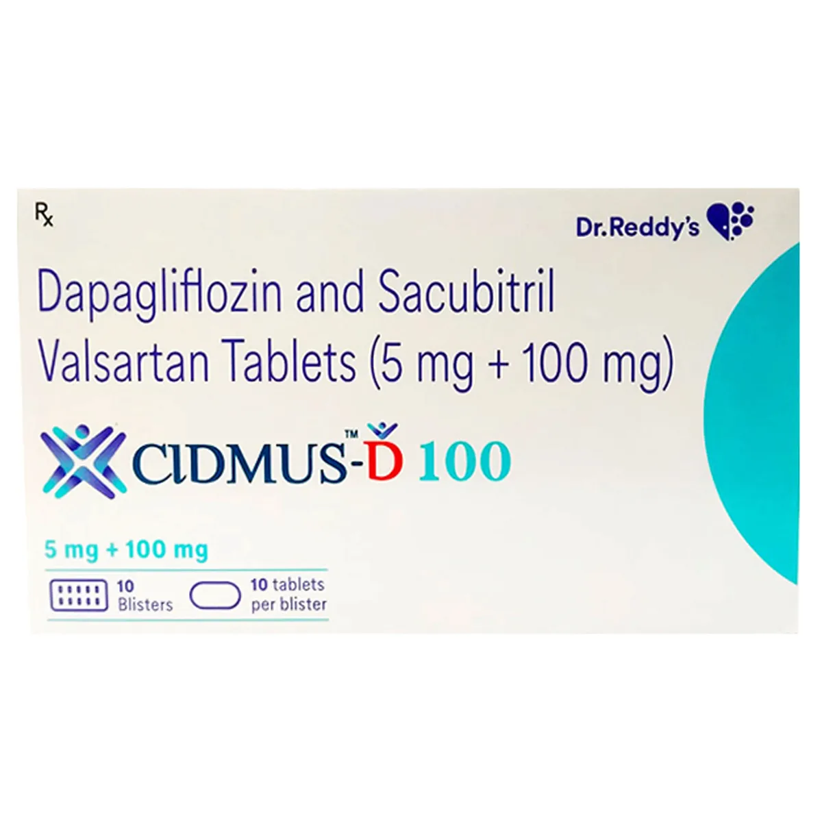 CIDMUS-D 100MG TAB