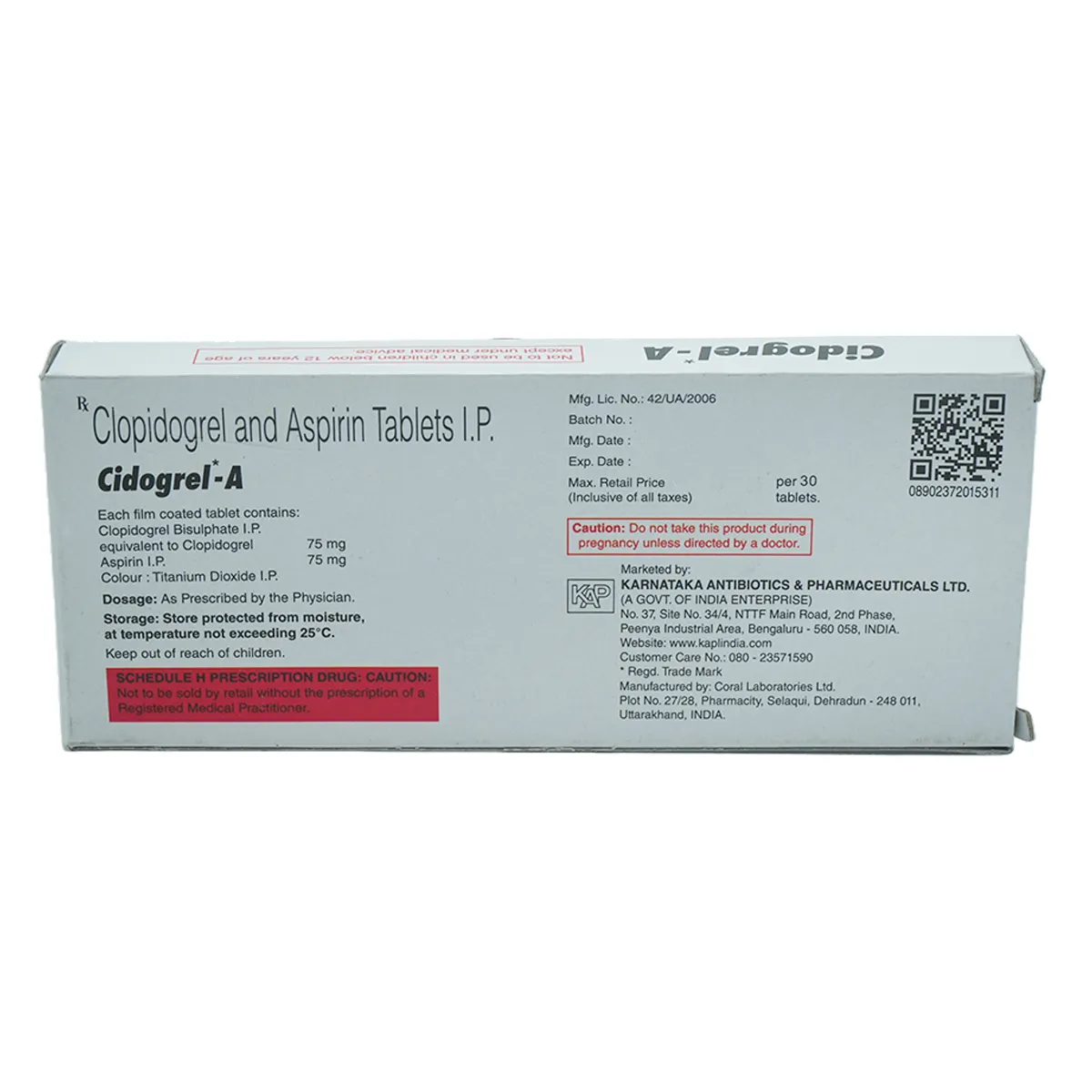 CIDOGREL A TAB