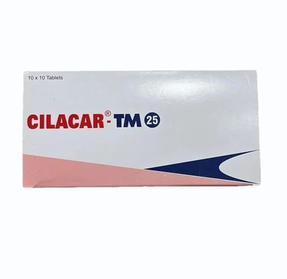 CILACAR-TM 25MG TAB