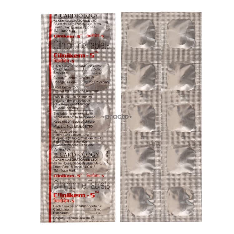 CILNIKEM 5MG TAB