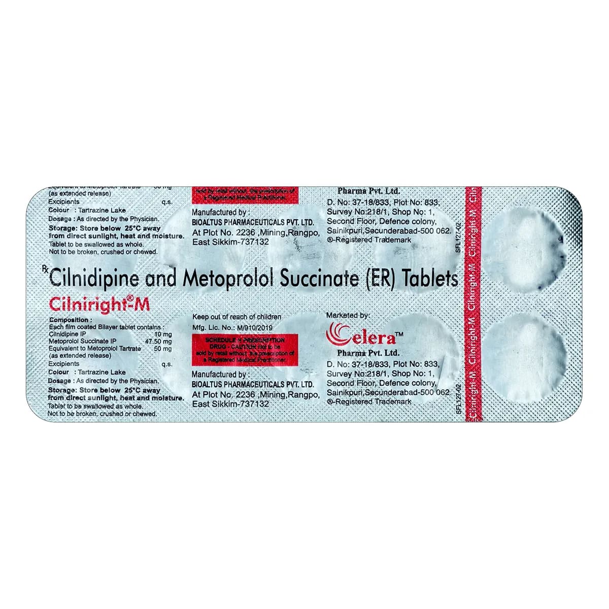 CILNIRIGHT M TAB