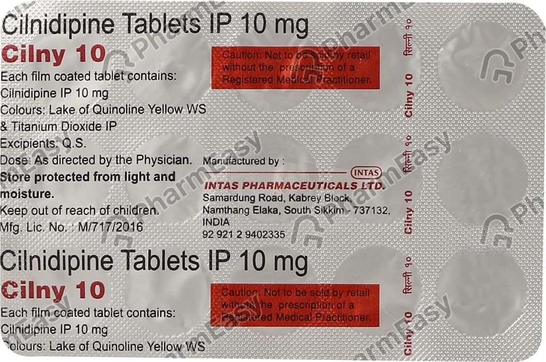 CILNY 10MG TAB