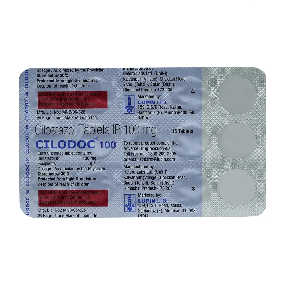 CILODOC 100MG TAB