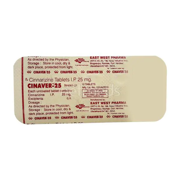 CINAVER-25 MG TAB