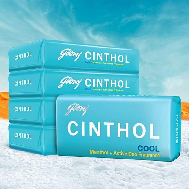 Cinthol Cool Menthol + Active Deo Fragrance Soap