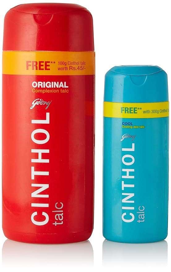 Cinthol Talc Powder (Free Soap)