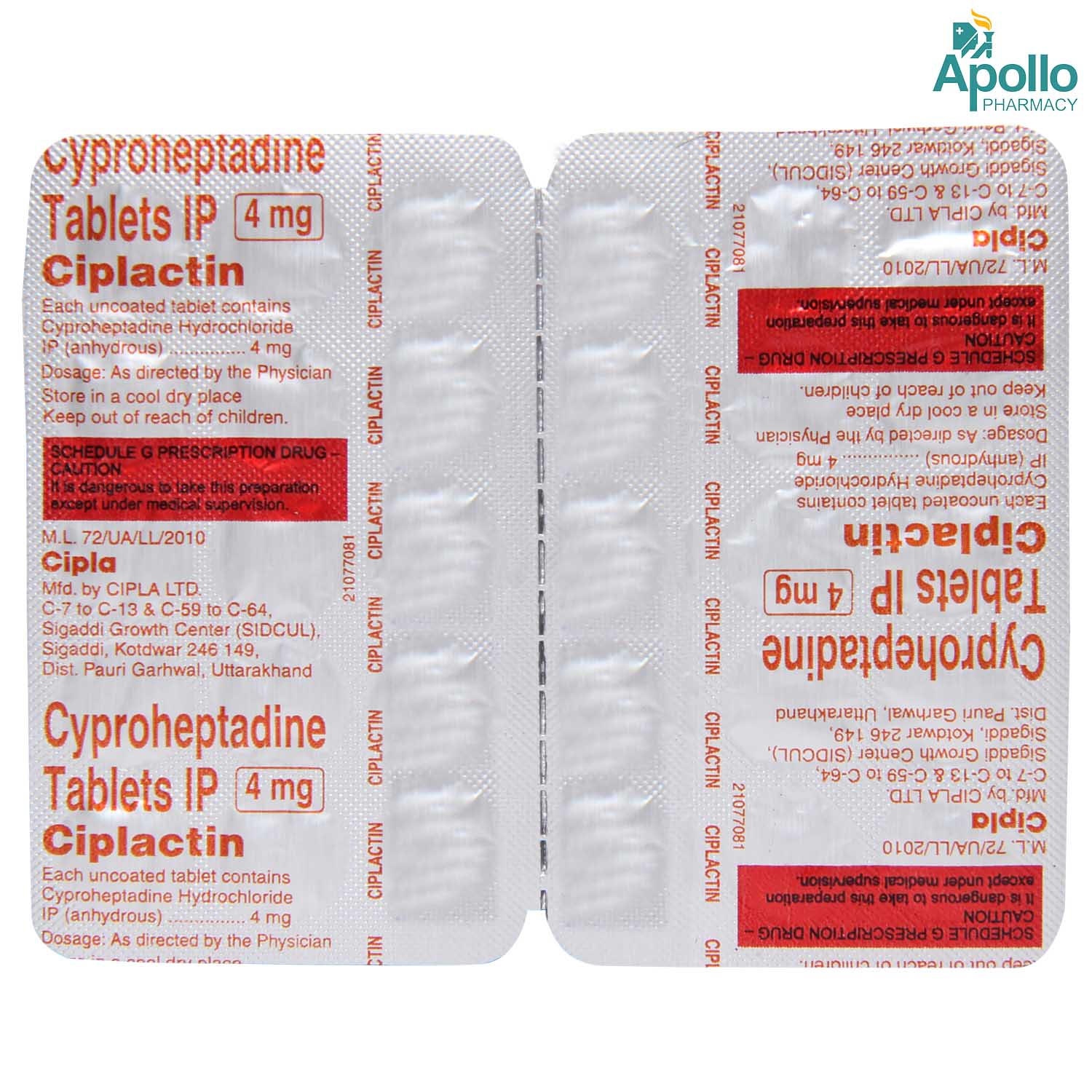 CIPLACTIN TABS