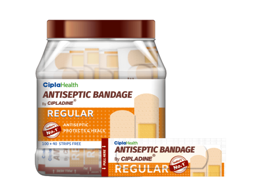 CIPLADINE ANT. BANDAGE 100+36