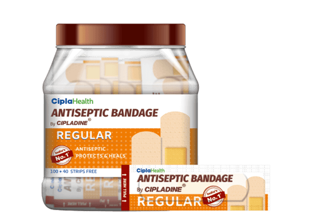 CIPLADINE ANT. BANDAGE 100+36