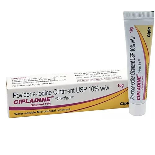 CIPLADINE OINT 10GM