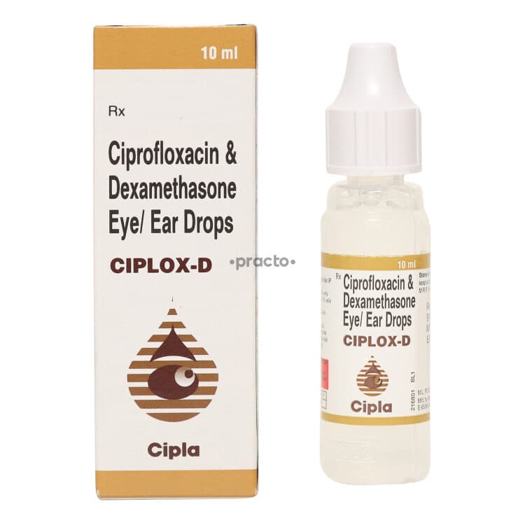 Ciplox D Eye/Ear Drops