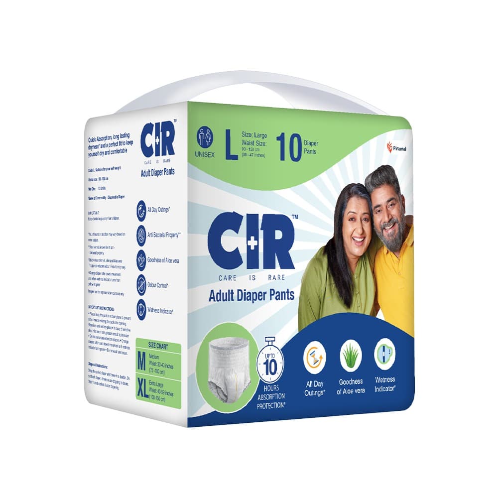 CIR ADULT DIAPER PANTS L
